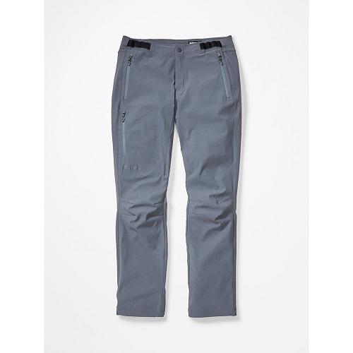 Marmot Softshell Pants Grey NZ - Portal Pants Mens NZ1048927